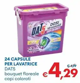 MD Discount 24 capsule per lavatrice DAT5 offerta