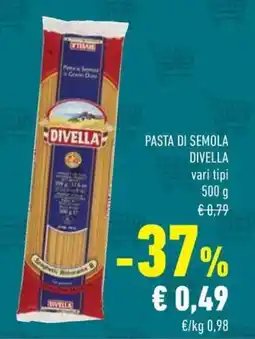 Conad Pasta di semola DIVELLA offerta