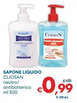 MD Discount Sapone liquido CLIOSAN offerta