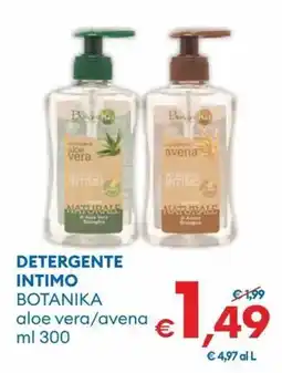 MD Discount Detergente intimo BOTANIKA offerta