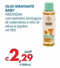 MD Discount Olio idratante baby NEOVEDA offerta