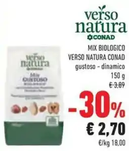 Conad Mix biologico verso natura conad gustoso, dinamico offerta