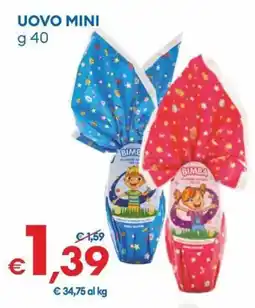 MD Discount Bimba uovo mini offerta