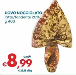 MD Discount UOVO NOCCIOLATO latte/fondente 20% offerta