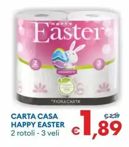 MD Discount Carta casa happy easter offerta
