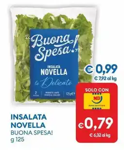 MD Discount Insalata novella BUONA SPESA! offerta