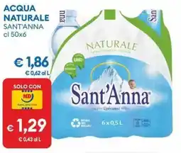 MD Discount Acqua naturale SANT'ANNA offerta
