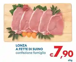MD Discount Lonza a fette di suino offerta