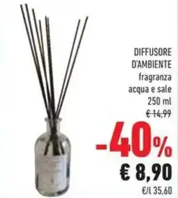 Conad Diffusore d'ambiente fragranza acqua e sale offerta