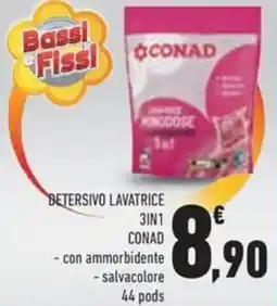 Conad Betersivo lavatrice 3in1 conad con ammorbidente, salvacore offerta