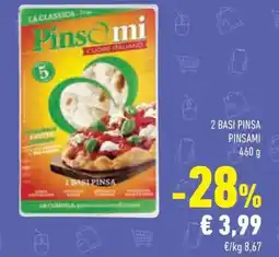 Conad 2 basi pinsa PINSAMI offerta