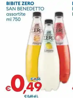 MD Discount Bibite zero SAN BENEDETTO offerta
