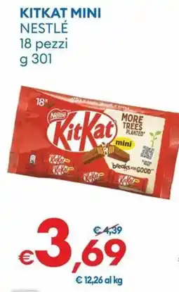 MD Discount Kitkat mini NESTLÉ offerta