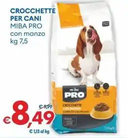 MD Discount Crocchette per cani MIBA PRO offerta