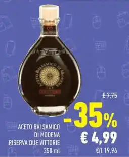 Conad Aceto balsamico di modena riserva due vittorie offerta