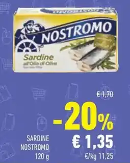 Conad Sardine NOSTROMO offerta
