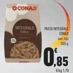 Conad Pasta integrale CONAD offerta