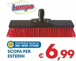 MD Discount Lampo scopa per esterni offerta