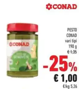 Conad Pesto CONAD offerta