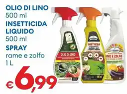 MD Discount Olio di lino insetticida liquido spray offerta