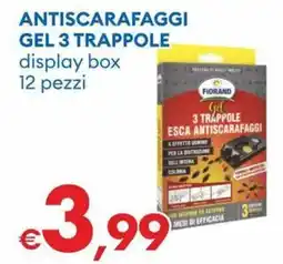 MD Discount Fiorand antiscarafaggi gel 3 trappole offerta