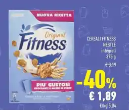Conad Cereali fitness nestle integrali offerta