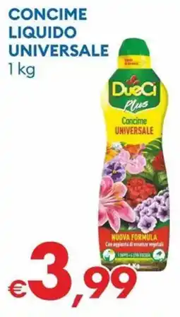 MD Discount DueCi concime liquido universale offerta