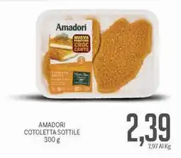 Supermercati Piccolo Amadori cotoletta sottile offerta