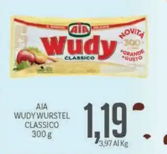 Supermercati Piccolo Aia wudy wurstel classico offerta