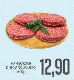 Supermercati Piccolo Hamburger di bovino adulto offerta