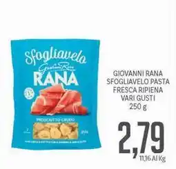Supermercati Piccolo Giovanni rana sfogliavelo pasta fresca ripiena offerta