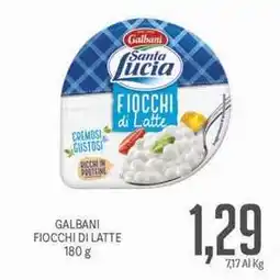 Supermercati Piccolo Galbani fiocchi di latte offerta