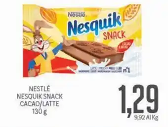 Supermercati Piccolo Nestlé nesquik snack cacao/latte offerta