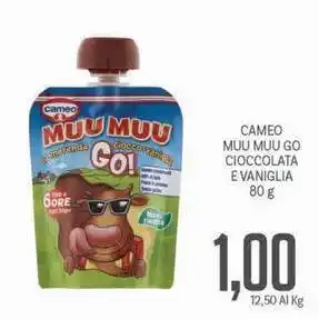 Supermercati Piccolo Cameo muu muu go cioccolata e vaniglia offerta