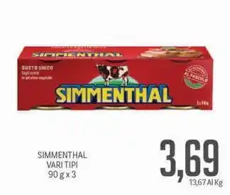 Supermercati Piccolo Simmenthal offerta