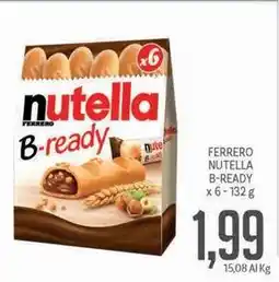 Supermercati Piccolo Ferrero nutella b-ready offerta