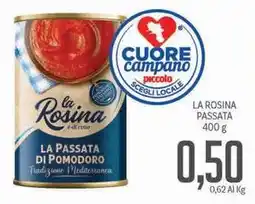 Supermercati Piccolo La rosina passata offerta