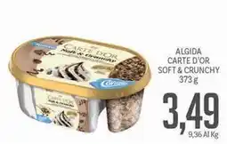 Supermercati Piccolo Algida carte d'or soft & crunchy offerta