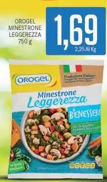 Supermercati Piccolo Orogel minestrone leggerezza offerta