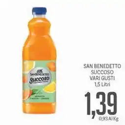 Supermercati Piccolo San benedetto succoso offerta