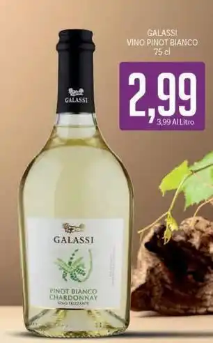 Supermercati Piccolo Galassi vino pinot bianco offerta