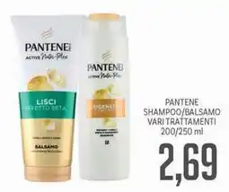 Supermercati Piccolo Pantene shampoo/balsamo offerta