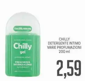 Supermercati Piccolo Chilly detergente intimo offerta