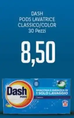 Supermercati Piccolo Dash pods lavatrice classico/color offerta