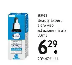 dm drogerie markt Balea Beauty Expert siero viso ad azione mirata offerta