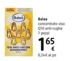 dm drogerie markt Balea concentrato viso Q10 anti-rughe offerta