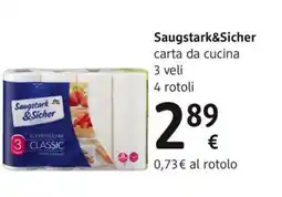 dm drogerie markt Saugstark&Sicher carta da cucina offerta