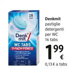 dm drogerie markt Denkmit pastiglie detergenti per WC offerta