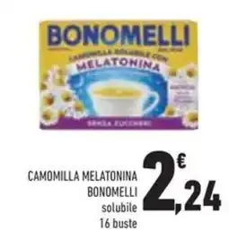 Conad Camomilla melatonina bonomelli solubile offerta