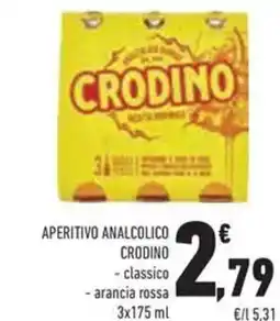 Conad Aperitivo analcolico CRODINO offerta